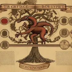 Odkryj Drzewo Genealogiczne Rodu Targaryen - Klucz do Rodziny Targaryenów w Grze o tron